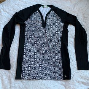 NWOT Long Sleeve Rashguard Swimsuit Top